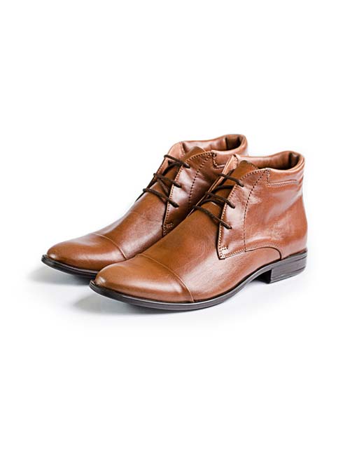 Brown Leather Boots