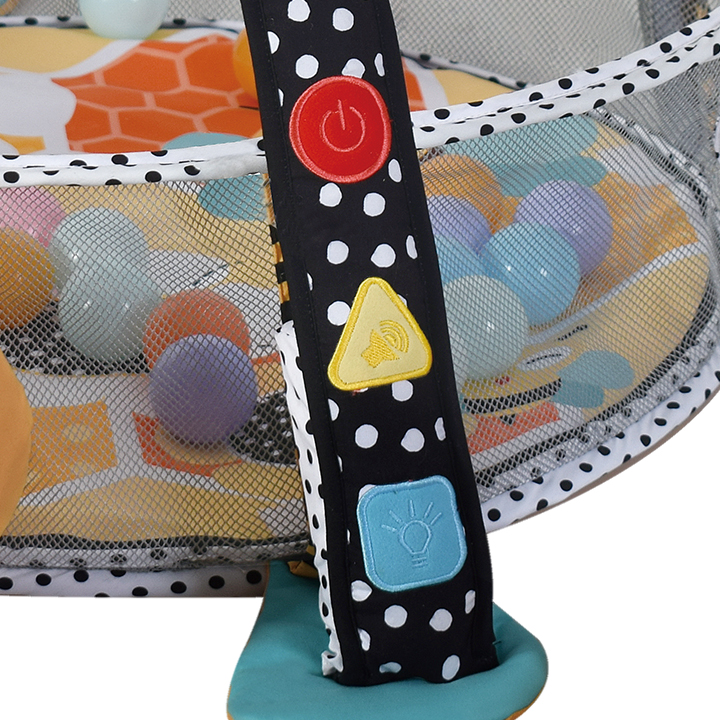MonoBee™ High-Contrast Baby Activity Gym - 图片 4