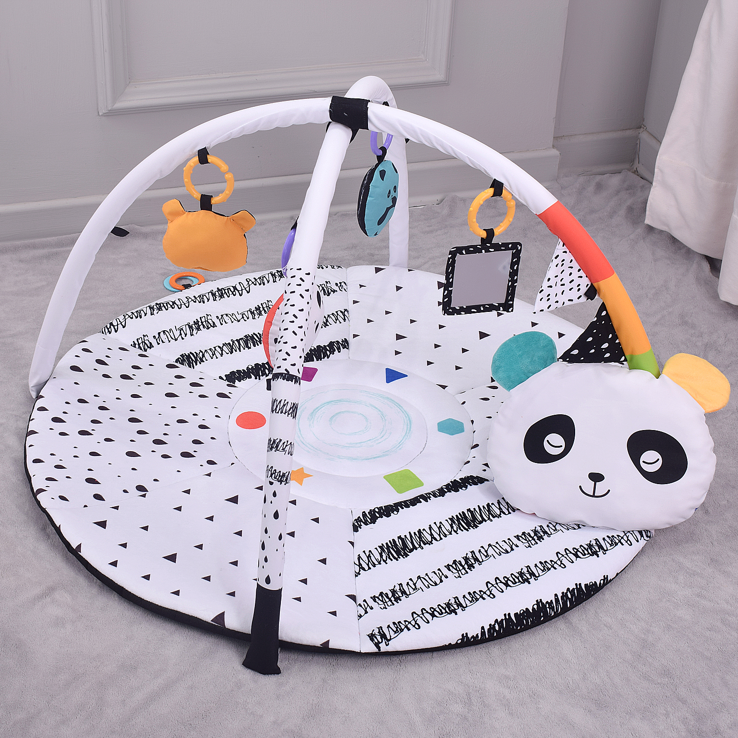 MonoBee™ High-Contrast Baby Activity Gym - 图片 2