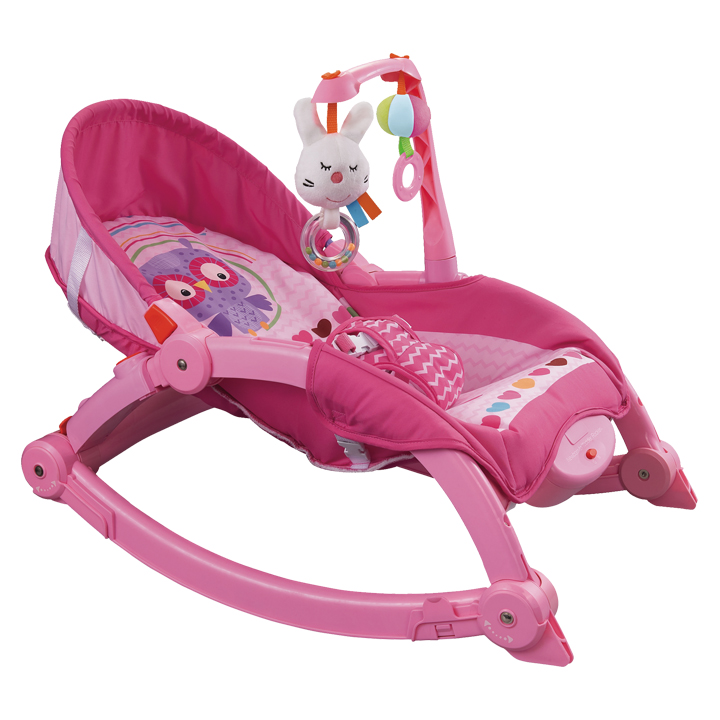 BunnyNest™ 3-in-1 Baby Rocker & Activity Seat