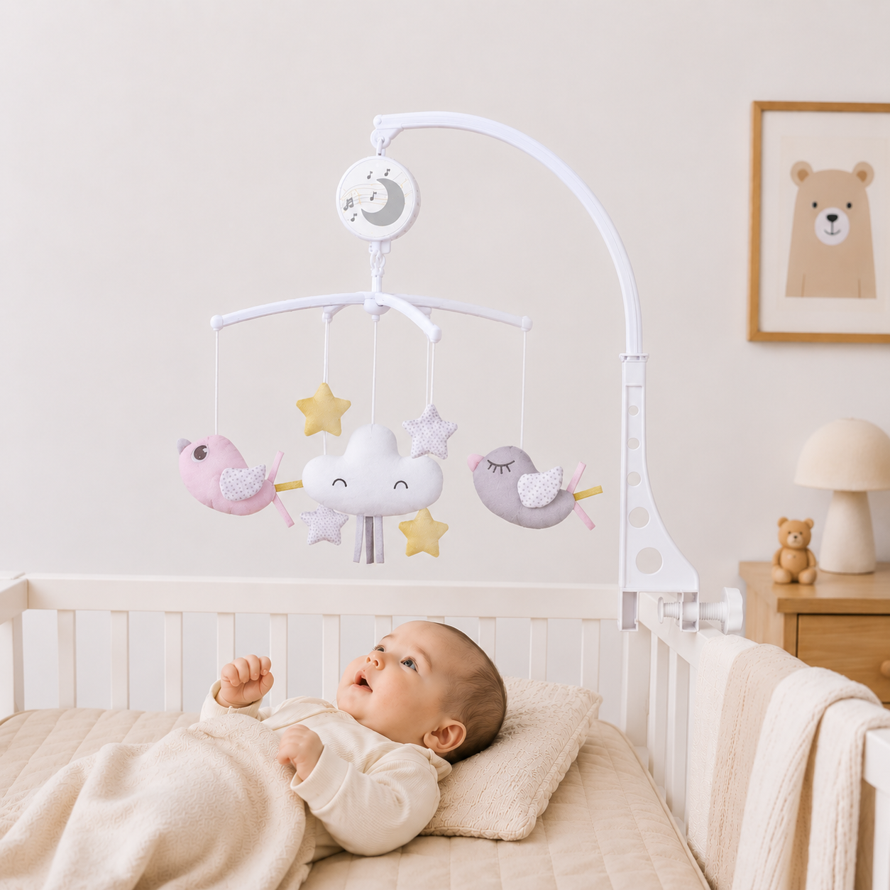 LittleBird Dreams™ Musical Crib Mobile - 图片 4