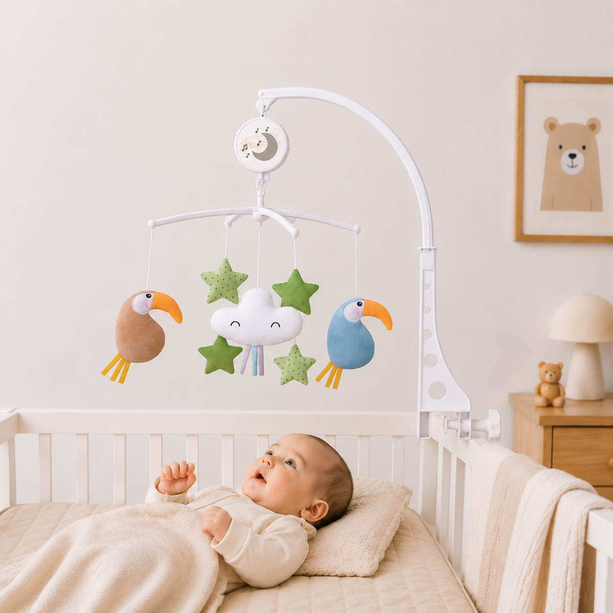 TropicalDream™ Musical Crib Mobile - 图片 4