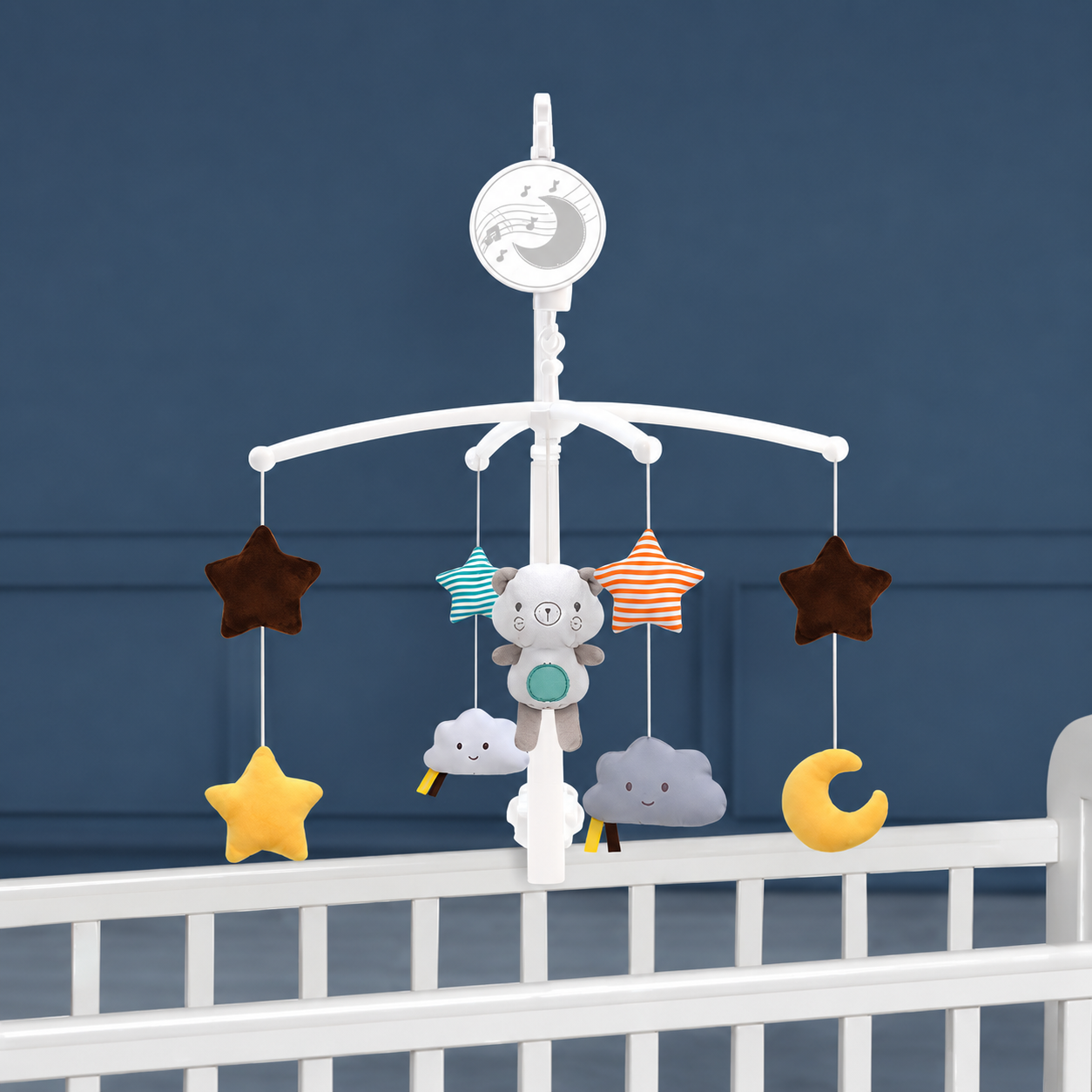 MoonBear™ Musical Crib Mobile - 图片 3
