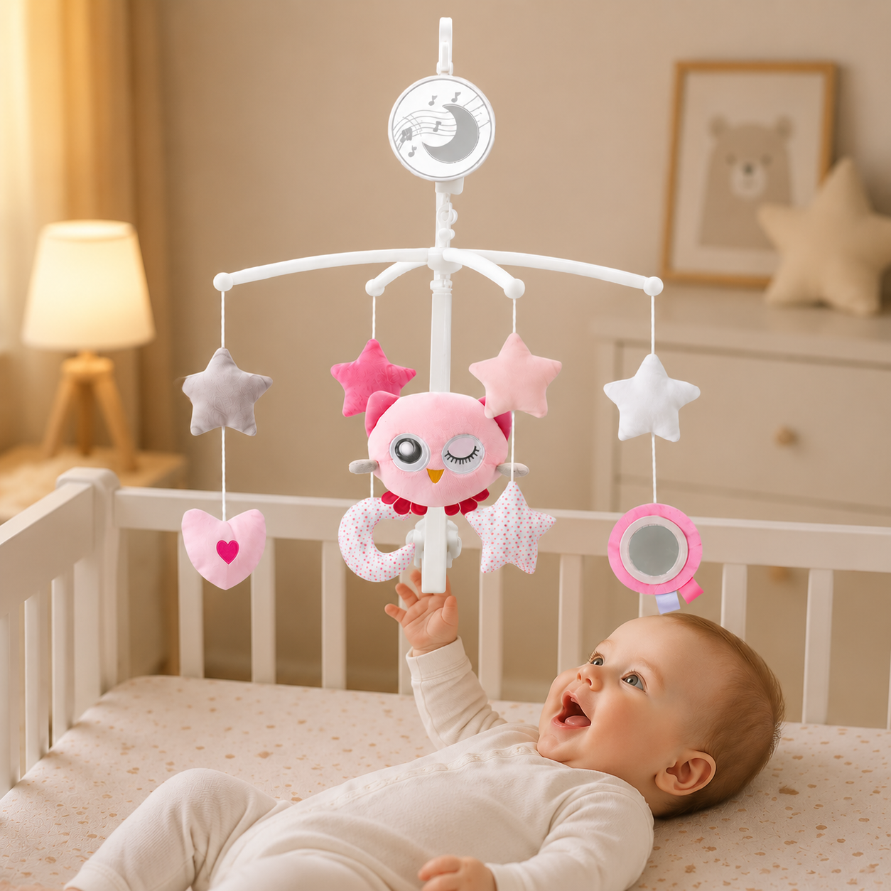 TwinkleOwl™ Musical Crib Mobile - 图片 4