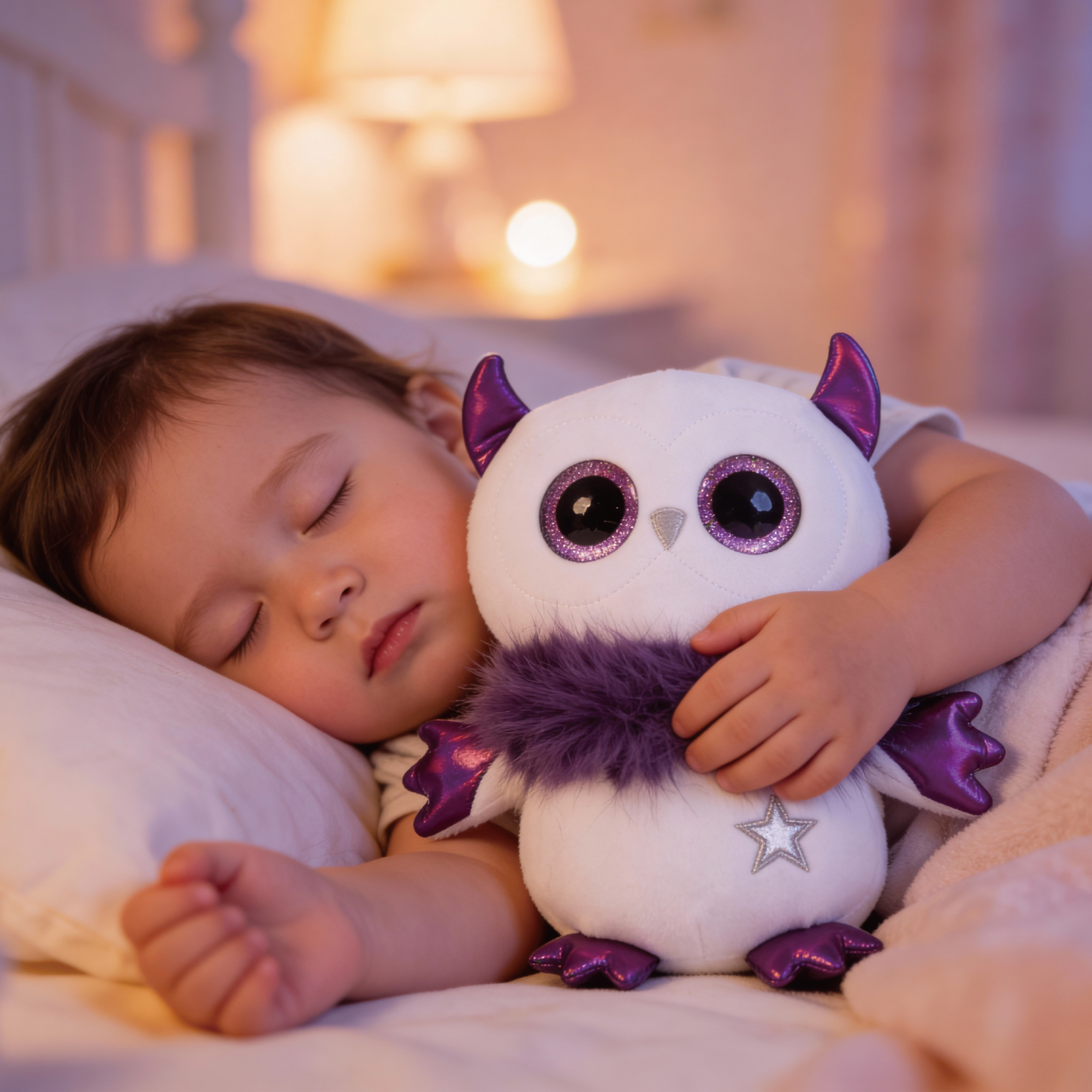 GalaxyHoot™ Celestial Owl Plush - 图片 3