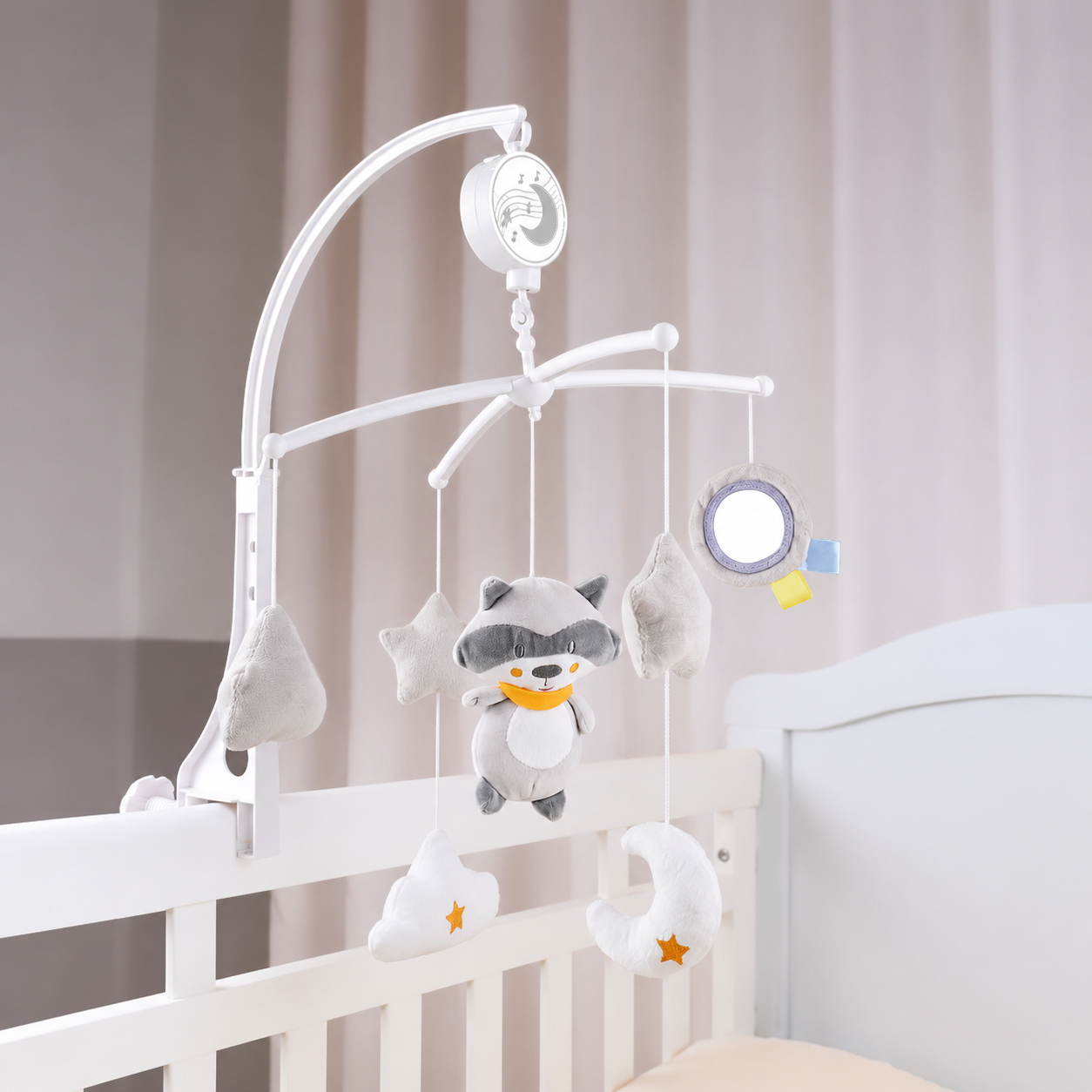 DreamGlow™ Musical Crib Mobile - 图片 3