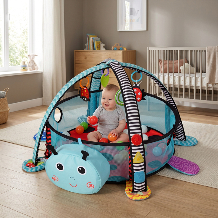 BugBuddy™ High-Contrast Baby Activity Gym - 图片 4