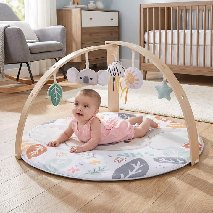 KoalaDream™ Wooden Baby Activity Gym - 图片 4