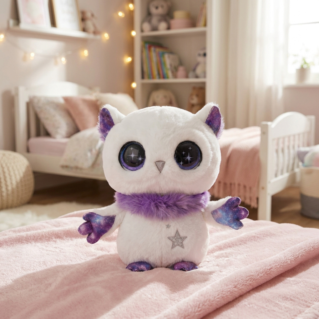 GalaxyHoot™ Celestial Owl Plush - 图片 4