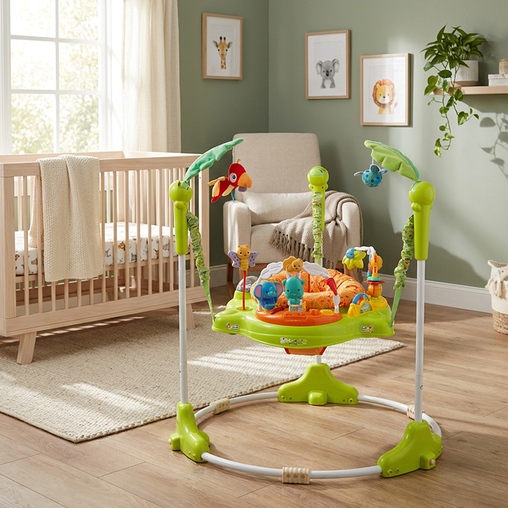 JungleBounce™ 360° Baby Activity Jumper - 图片 3