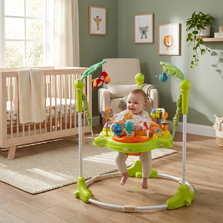 JungleBounce™ 360° Baby Activity Jumper - 图片 4