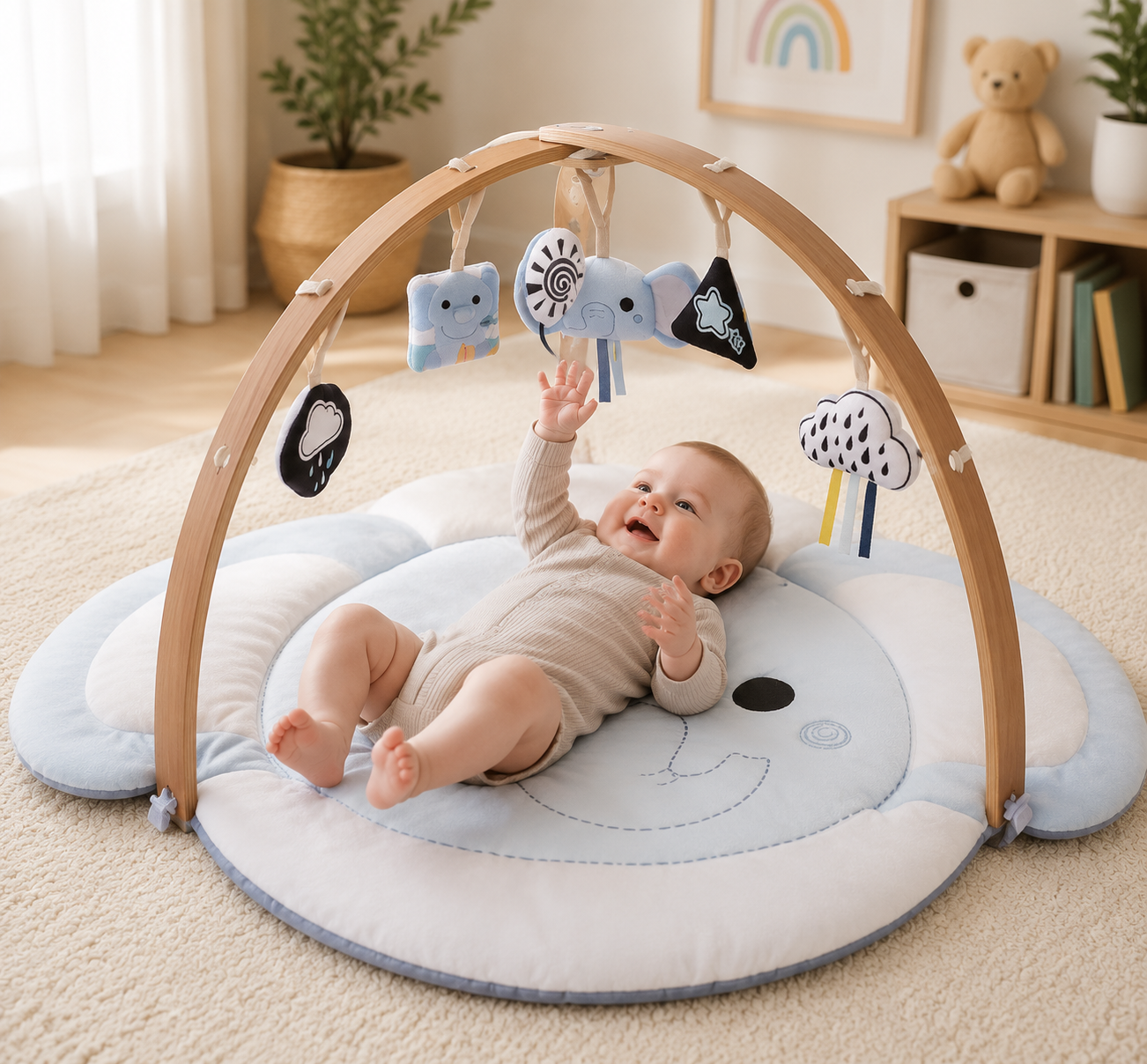 Dreamy Elephant™ Baby Activity Gym - 图片 4