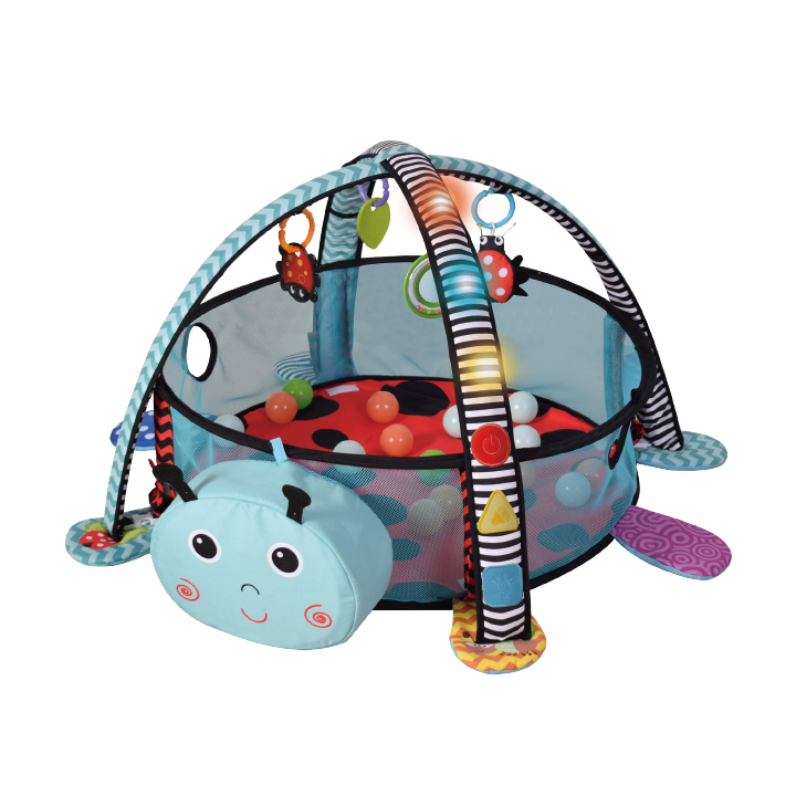 BugBuddy™ High-Contrast Baby Activity Gym