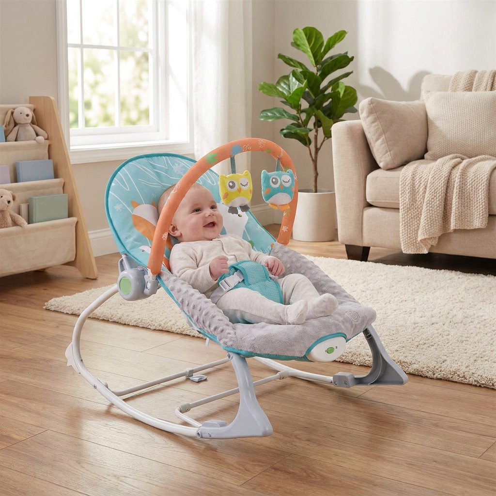 DreamNest™ Cozy Baby Rocker - 图片 3
